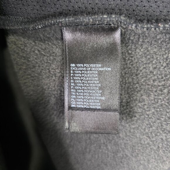 Mens The North Face Gray WindWall Sleeveless Vest Jacket Full Zip Polyester XL - Picture 5 of 11